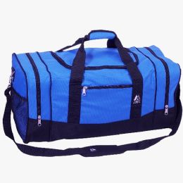 20 Bulk Crossover Duffel Bag 10" W X 20" H X 10" D Royal Blue