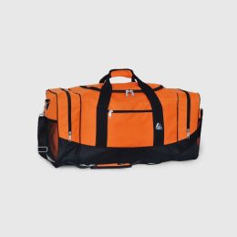 20 Bulk Crossover Duffel Bag - Large 12" W X 25" H X 12" D Orange