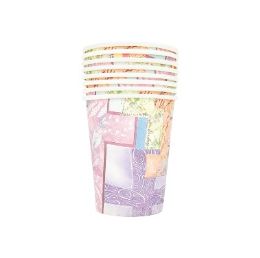 12 Bulk Paper Cup With Cross 8ct 9oz