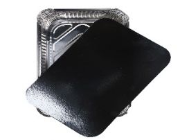 100 Bulk Bh Aluminium Roaster Pan W. Lid 13x9x2in