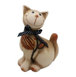 24 Bulk Bh Cat Ceramic Decor 5 X 4 X 7.5 Inches