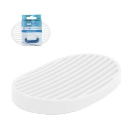 24 Bulk Ch Soap Dish Saver White 3.5x5x0.59in