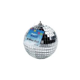 48 Bulk Party Magic Silver Xmas Ball 4.72in