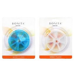 48 Bulk Bh Weekly Pill Box 2.9 in