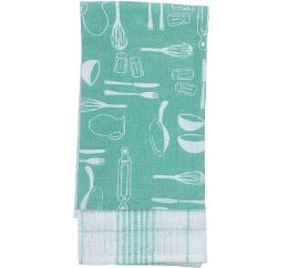 20 Bulk Kitchen Towel 2pc Gn Pint 20x28in