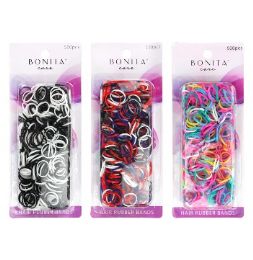 144 Bulk Bc Hair Bands 500ct Asst Colors