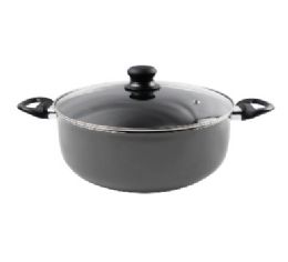 6 Bulk Bh Dutch Oven Pot Grey 8.5qt