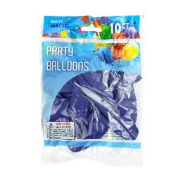 240 Bulk Pm Helium Royal Blue Balloon 10ct 12in