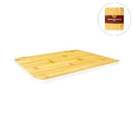 24 Bulk Bamboo Cutting Board White Edge