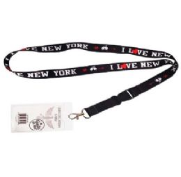 480 Bulk Bh Lanyard+badgehlder New York 22in