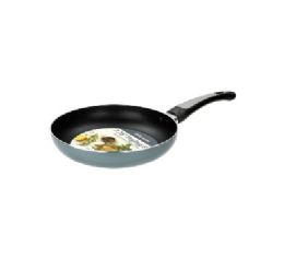 12 Bulk Bh Alum Nonstick Fry Pan Gray 7.75i