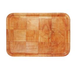 36 Bulk Nh Square Wood Tray 16x11in