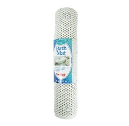 8 Bulk CoN-Tact White Grip Bath Mat 36x17in