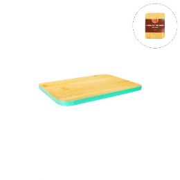 48 Bulk Bamboo Cutting Board Mint Edge 7.87x5 Inches