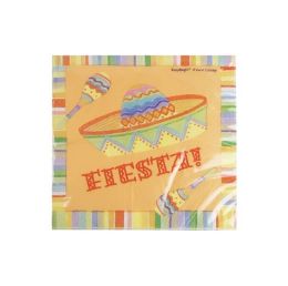 144 Bulk Fiesta Luncheon Napkins 16ct