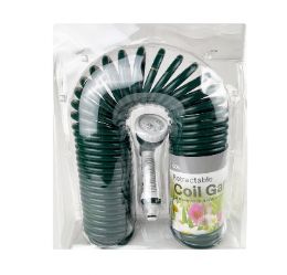 5 Bulk Bh Gr Retractable Coil Hose 50ft Nozzle