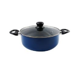 6 Bulk Bh Dutch Oven Pot Blue 5qt