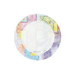 12 Bulk Dessert Plates W. Cross 8ct 7 inches