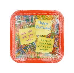 12 Bulk Office Party Plates 8ct 9 in