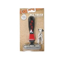 48 Bulk Bp Pet Brush 6.25in Plastic Handle