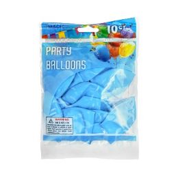240 Bulk Pm Helium Light Blue Balloon 10ct 12in