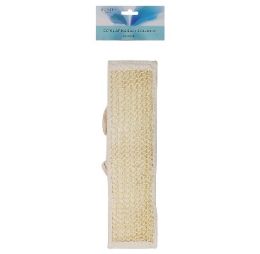 48 Bulk Bh Exfoliating Back Scrub White 28x3.5in