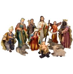Bulk Nativity Set 11pc 18 Inches
