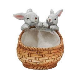 2 Bulk Bh Rabbit Pot W Basket 12x11.5x14 in