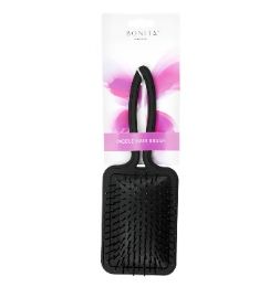 24 Bulk Bc Paddle Hair Brush -Black