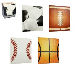 48 Bulk 3 Prong Sports Dimensional Portfolios, 4 Assorted Designs,