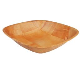36 Bulk Nh Square Wood Bowl 9.84in