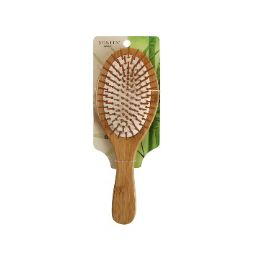 24 Bulk Bc Bamboo Hair Brush Oval 9.8x3.14in