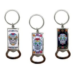 240 Bulk Bh Bottle Opener Kc Skull 3ct 3.1in