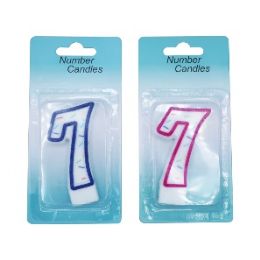 24 Bulk Birthday Candle Number 7