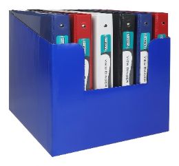 24 Bulk 1 inch - Presentation View Vinyl Binder W/pockets, Pdq