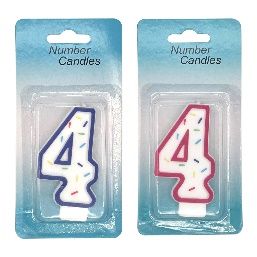 24 Bulk Birthday Candle Number 4
