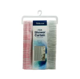 24 Bulk Bh S-Curtain W-Hooks 71in PK-Gy Peva