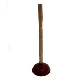 24 Bulk Wooden Plunger 5.70 in