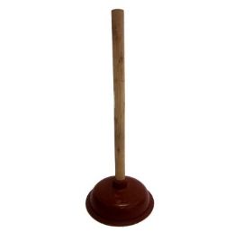 24 Bulk Wooden Plunger 7 in