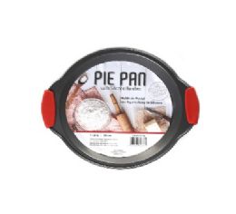 24 Bulk Bh Metal Pie Pan Silicone Handle 11.4in