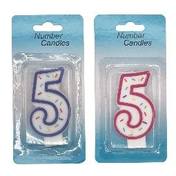 24 Bulk Birthday Candle Number 5