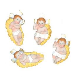 288 Bulk Baby Jesus Magnets Assorted 1.77 X 0.7 Inches