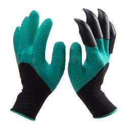 96 Bulk Bh Garden Gloves W. Claws 1 Pair