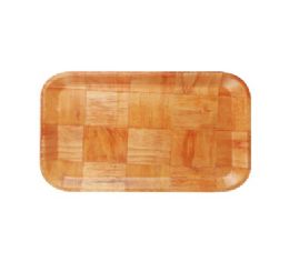 36 Bulk Nh Square Wood Tray 17x9.4in