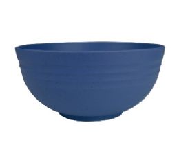 72 Bulk Nh Wheat Straw Bowl 5.90in Navy Blue