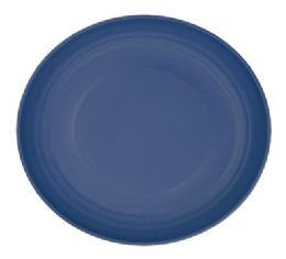 96 Bulk Nh Wheat Straw Plate 8.85in Navy Blue