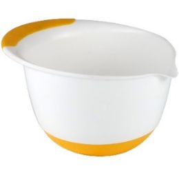 40 Bulk Bh Pp Mixing Yellow Bowl Soft Grip 1.4l