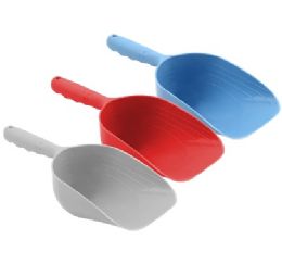 48 Bulk Bp Pet Food Scooper 11.5in 3 Ast Plastic