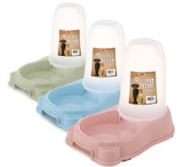 48 Bulk Bp Pet Feeder 10x6.5x2.5in Pl Asst
