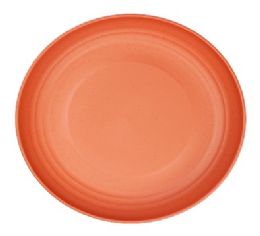 96 Bulk Nh Wheat Straw Plate 8.85in Red